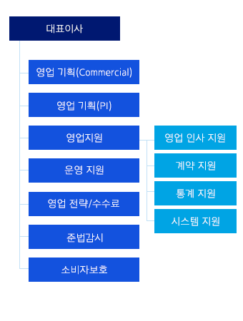 AIG Advisors 조직도